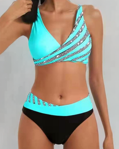 Mona - Seksowny bikini z nadrukiem