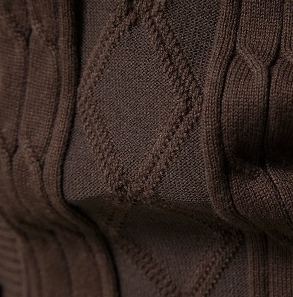 Rowan | Sweter z Rolowanym Kołnierzem