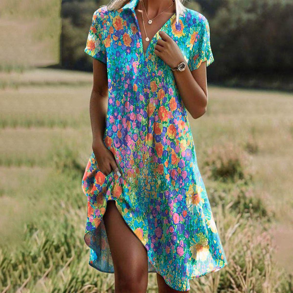 Sienna™ | Letnia Sukienka Boho Chic